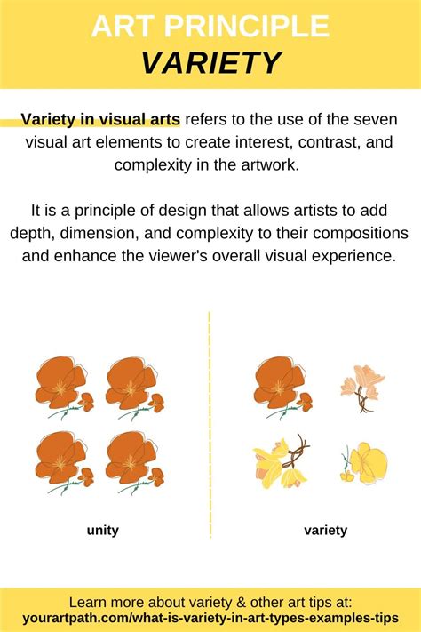 What is Variety in Art? (3 Types, Examples and Tips) - YourArtPath