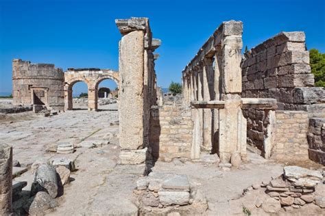 Pamukkale - Hierapolis stock photo. Image of history - 22733372