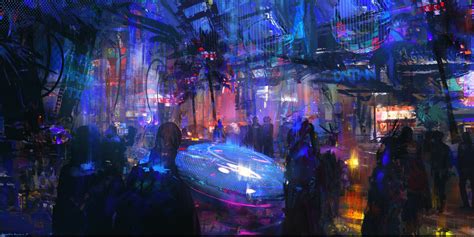 Futuristic Cyberpunk Night City Scene Royalty Free Il - vrogue.co