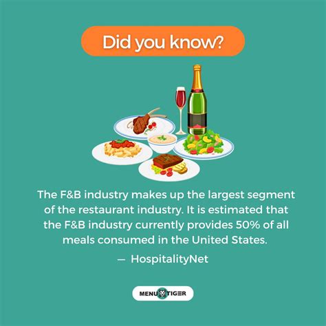 DidYouKnow that the food and beverage sector is the largest segment of ...