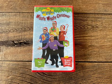 The Wiggles Wiggly Wiggly Christmas Vhs