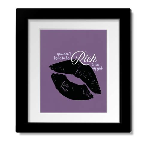 Amazon.com: Kiss Song - Lyric Inspired Print Classic Rock Music Graphic ...