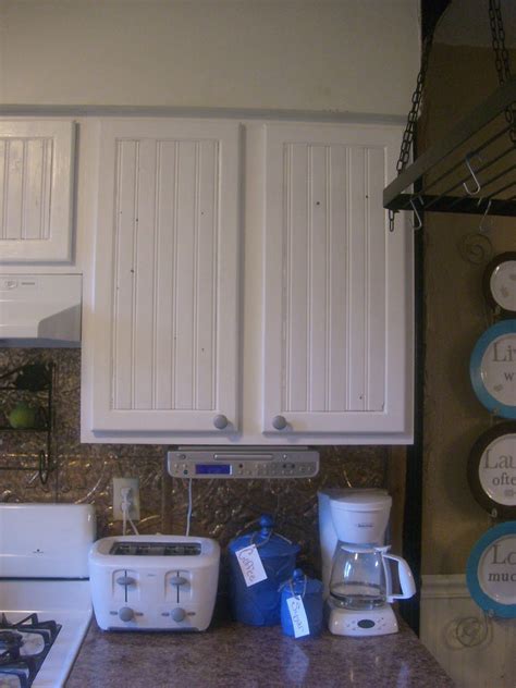 Diy kitchen decor, Diy beadboard, White kitchen cabinet doors