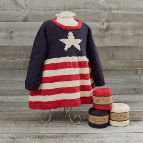 Appalachian Baby Stars & Stripes Dress