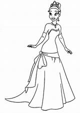 44 Tiana Coloring Pages  ColoringPagesOnlycom sketch template