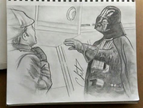 LORD DARTH VADER- CHOKE HOLD | Darth vader choke, Art, My arts