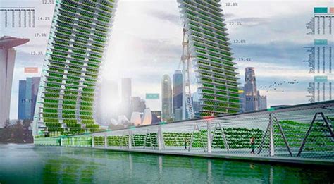 Urban Farming in Singapore: Floating Vertical Farming