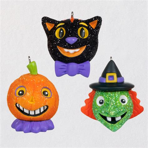 Mini Vintage Halloween Cuties Ornaments 2021 Set of 3 - Occasions ...