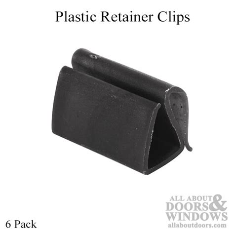 Plastic Retainer Clips Fits Over Both 3/8” & 7/16” Frame