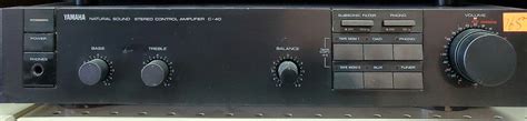 Yamaha C-40 Stereo Preamplifier | Audio Xpert