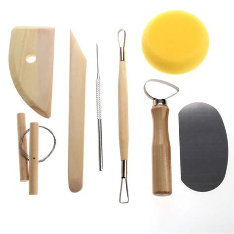 Aliexpress.com : Buy 8pcs Pottery Tools Set Pottery Ceramics Molding Clay Tools Stainless Steel ...