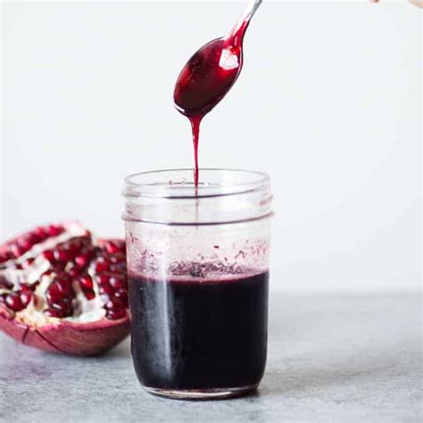 How To Make Pomegranate Molasses (Step-By-Step) | Healthy Nibbles by ...