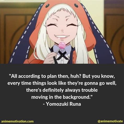 The Most Thoughtful Quotes From Kakegurui (Compulsive Gambler) | Anime quotes inspirational ...