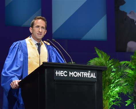 CEO Speech at HEC Montréal Convocation