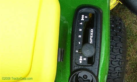 TractorData.com John Deere LA105 tractor transmission information