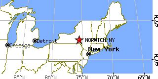 Norwich, New York (NY) ~ population data, races, housing & economy