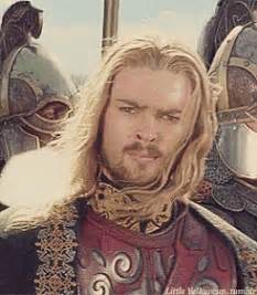 Karl Urban as Eomer, the King of Rohan at the end of The Return of the King. Holy Hotness ...