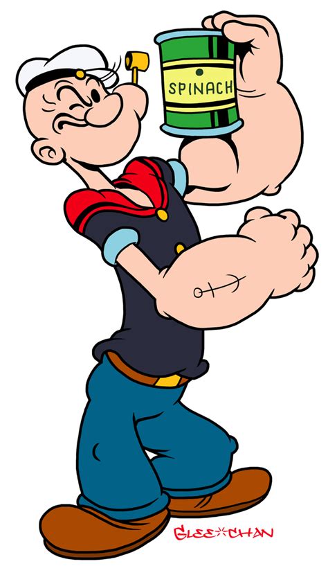 Popeye by Glee-chan | Old cartoon characters, 90s cartoon characters, Popeye cartoon