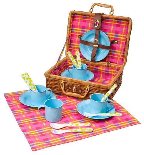 Amazon.com: ALEX Toys Pretend & Play Picnic Basket: Toys & Games