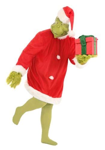 Plus Size Grinch Costume for Adults | Christmas Costume