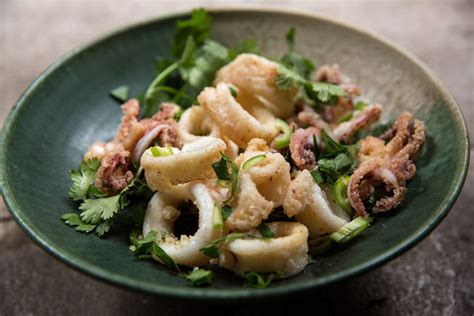 Five-Spice Crisp-Fried Squid Recipe - NYT Cooking