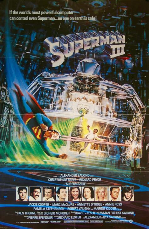 Superman III - Vintage Movie Posters