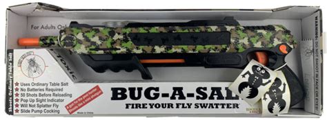 Bug-A-Salt Camofly 2.0 Fly Swatter Gun for sale online | eBay