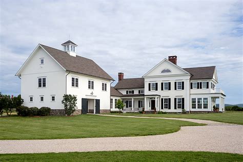 New Greek Revival Farmhouse in the Berkshire Mountains