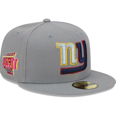 New Era New York Giants Gray Color Pack 2023 59FIFTY Fitted Hat