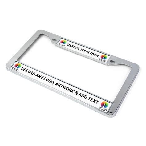 Design Your Own License Plate Frame - CustomSigns.com