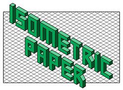 Free isometric graph paper to print – Tim's Printables