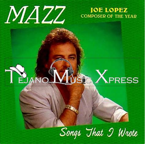 TMX: Mazz - Songs That I Wrote