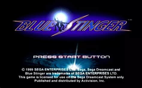 Blue Stinger (1999) - MobyGames