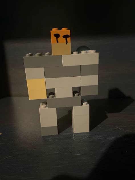 I made SCP 173 in lego : r/SCP