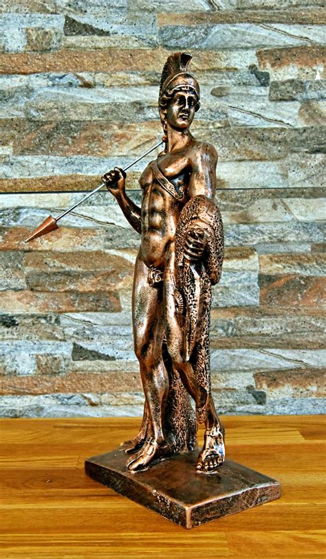 Ares God Statue Greek Mythology Trinket Handmade 30cm Large | Etsy