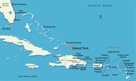 Carnival Cruise Ports: Grand Turk, Turks and Caicos Islands