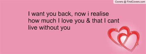 I Want You Back Quotes. QuotesGram