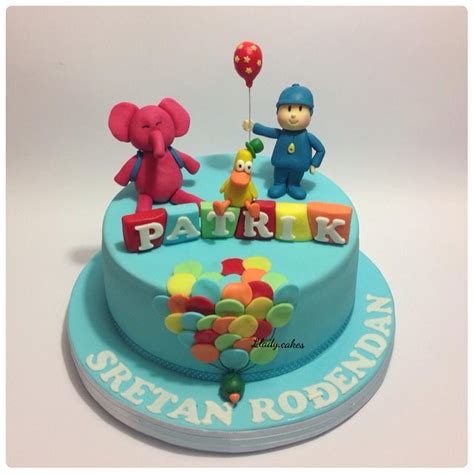 Pocoyo cake - Decorated Cake by Llady - CakesDecor