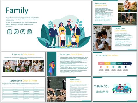 Free Family Powerpoint Presentation Templates - PRINTABLE TEMPLATES