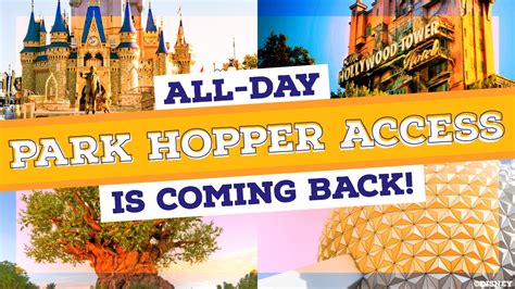 All-Day Park Hopper Access Coming Back to Walt Disney World | Disney ...