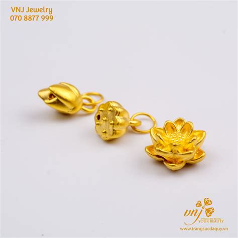 Charm Hoa Sen Vàng 24K 9999 CTV1 | VNJ Trang Sức Việt