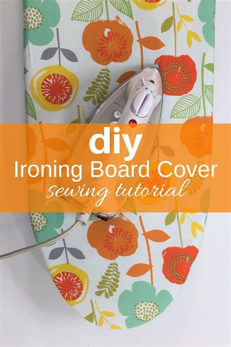 DIY Ironing Board Cover: Sewing Tutorial | Diy ironing board covers ...