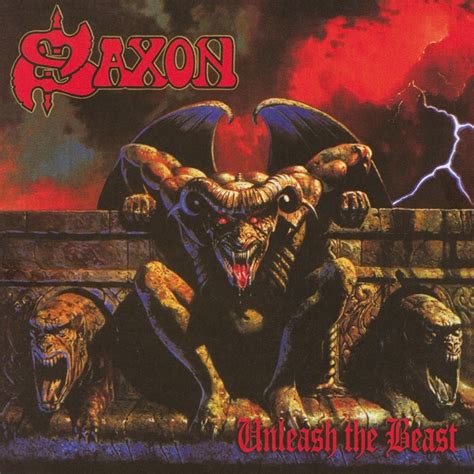 Saxon 'Unleash The Beast' LP 180g Gold Vinyl