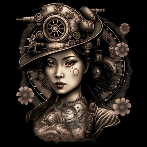 Asian Steampunk Woman in 2023 | Asian steampunk, Steampunk images, Steampunk