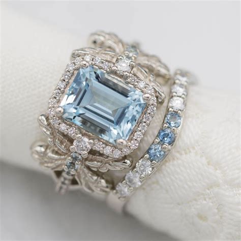 Aquamarine Engagement Rings | CustomMade.com