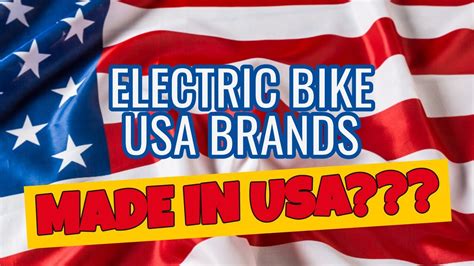 Electric Bike USA Brands: Really made in the USA?! - YouTube