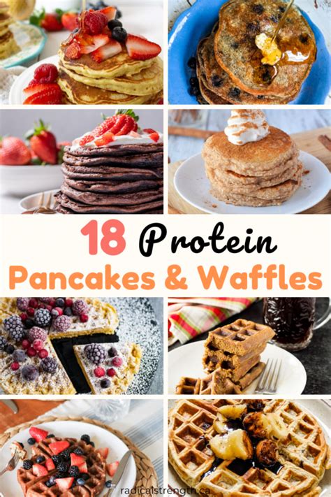 18 Protein Pancakes and Waffles Recipes - Radical Strength