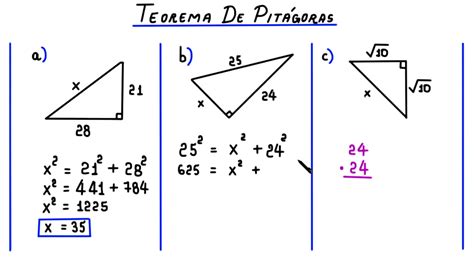 TEOREMA DE PITÁGORAS - YouTube