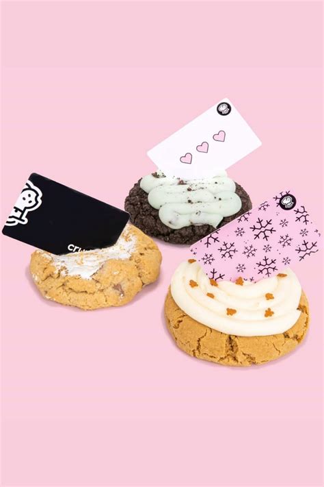 CRUMBL // GIFT CARDS | Cookie gifts, Gift card, Teacher treats