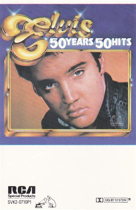 Elvis Presley - 50 Years - 50 Hits (1985, Cassette) | Discogs